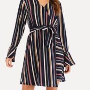 NWOT Sport Elegant Stripe Dress